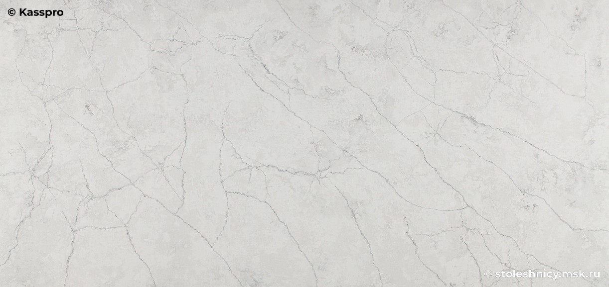 Avant Quartz 7540 Calacatta Concorde фото поверхности столешницы