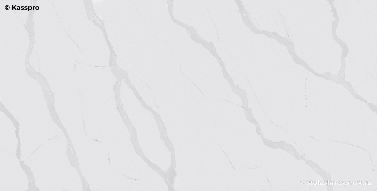 Silestone Classic Calacatta фото поверхности столешницы