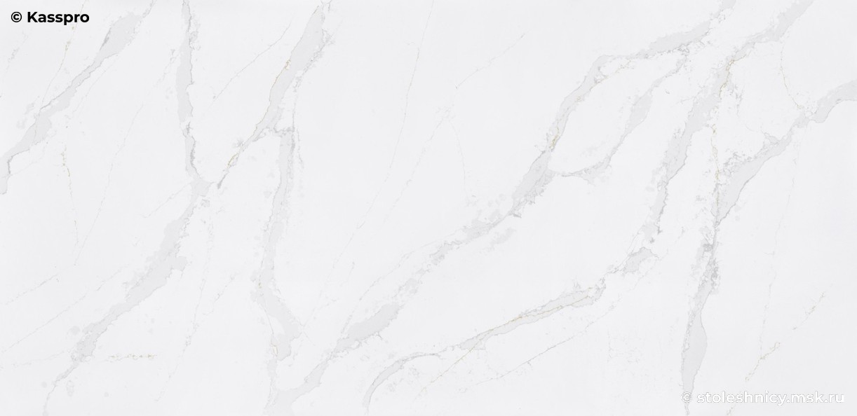 Silestone Et Calacatta Gold фото поверхности столешницы