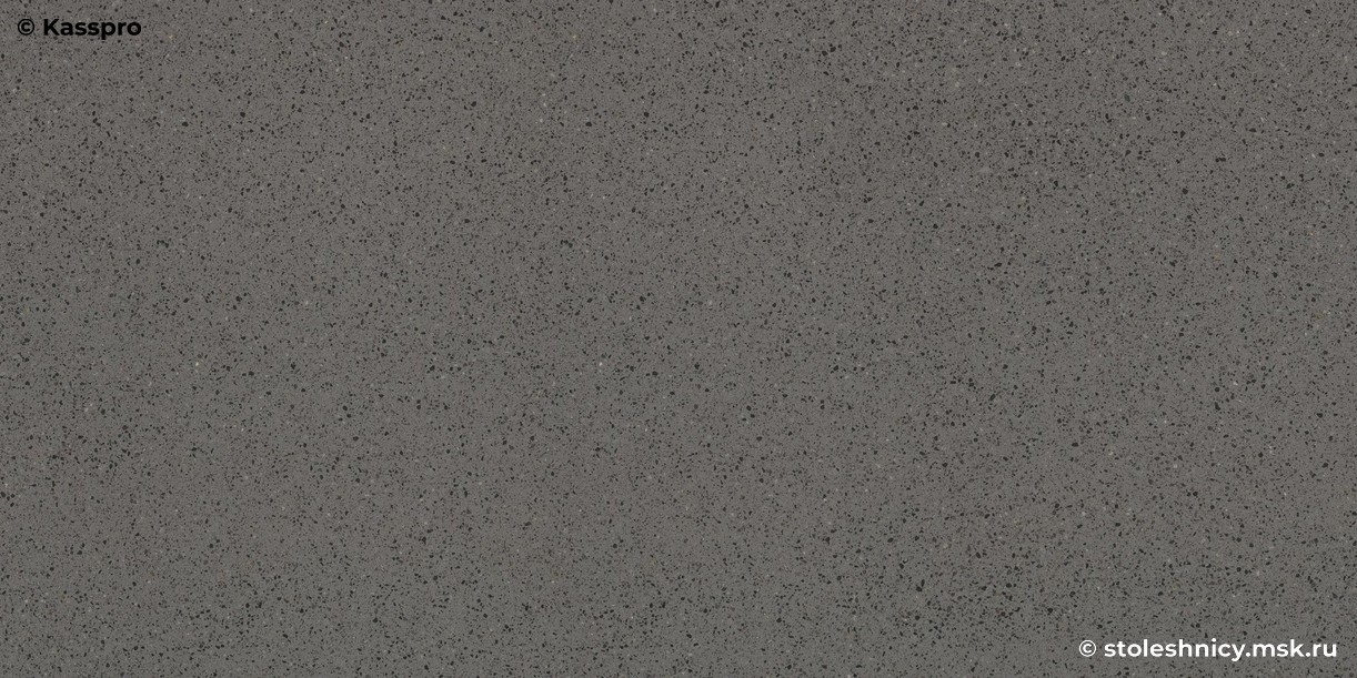 TechniStone Taurus Terazzo Grey фото поверхности столешницы