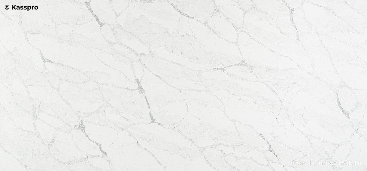 Vicostone BQ6800 Grey Monet фото поверхности столешницы
