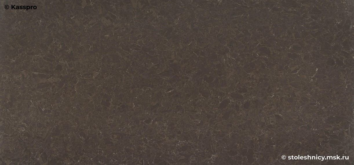 Vicostone BQ8560 Dark Emparador фото поверхности столешницы