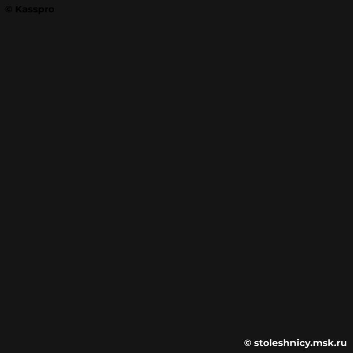 Угловая черная кухонная столешница из акрилового камня с мойкой фото