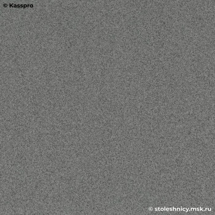 Серая столешница в ванную из акрилового камня в крапинку фото