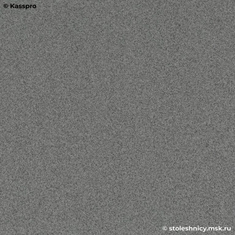 Серая столешница в ванную из акрилового камня в крапинку фото