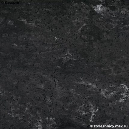 Прямая столешница под раковину из акрилового камня в крапинку фото