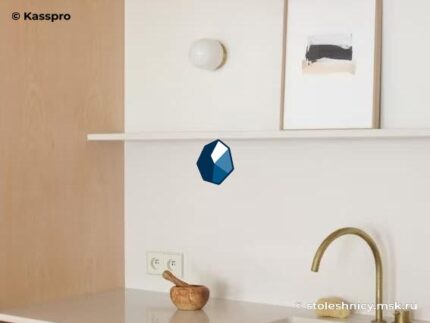 Небольшая столешница серого цвета из камня фото